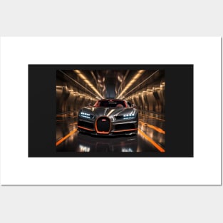 Super-cars-Chiron Posters and Art